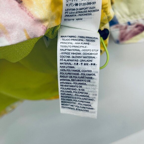 LEVI'S STOCKTON ANORAK Jackets Men’s Dry Water Repellent Multicolor Size M New - Picture 5 of 13